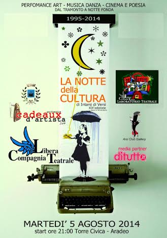 Intarsi di Versi – Notte della cultura